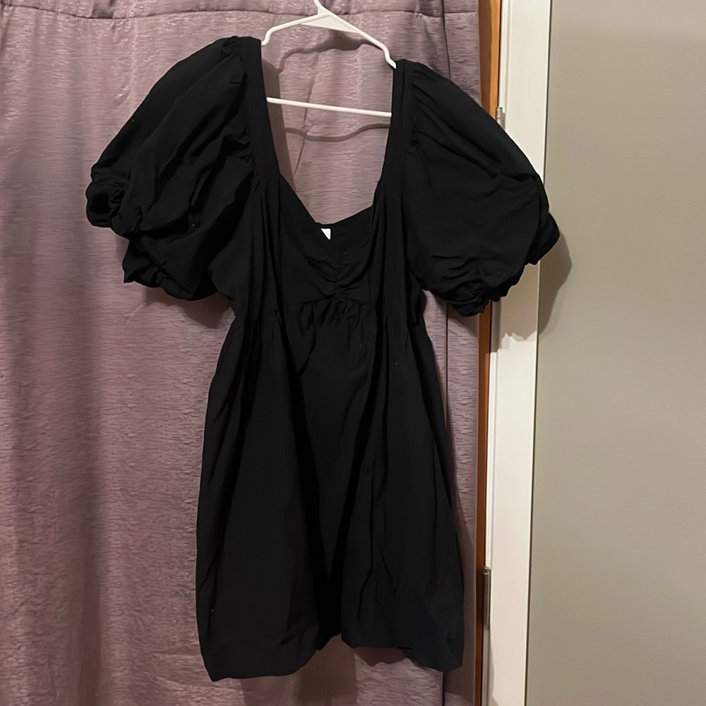 VASHTI MINI DRESS - PUFF SLEEVE SWEETHEART DRESS